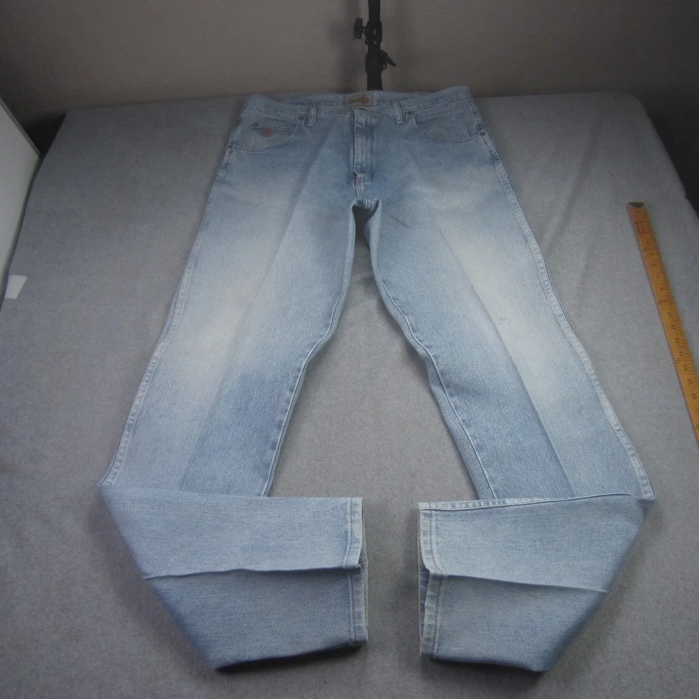Wrangler 20X Jeans‎ Mens 38x33 Style 22 Original Light Wash Denim